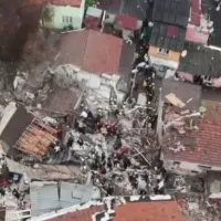 Κατάρρευση κτηρίων στην Κωνσταντινούπολη