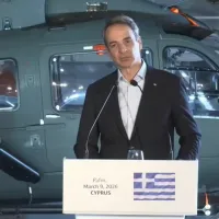 Ο Κυριάκος Μητσοτάκης από την Πάφο