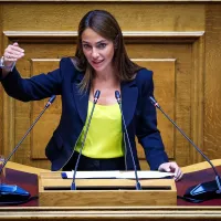 Η υπουργός Κοινωνικής Συνοχής και Οικογένειας, Δόμνα Μιχαηλίδου
