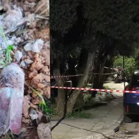 Η οβίδα που εντοπίστηκε στην Πεύκη