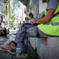 Εργάτης στον καύσωνα