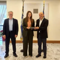 Συνάντηση ΙΝΕ, ΚΑΝΕΠ και ΓΣΕΕ με τη Σοφία Ζαχαράκη
