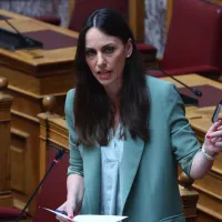 Η υφυπουργός Εσωτερικών, Βιβή Χαραλαμπογιάννη 