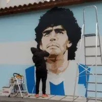Γκράφιτι του Ντιέγκο Μαραντόνα