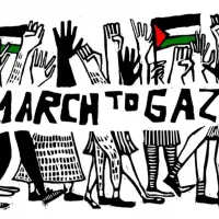 march to gaza