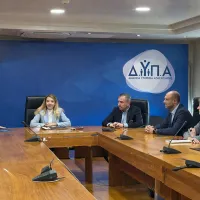 Μνημόνιο Συνεργασίας ΔΥΠΑ – ΑΒΑΞ για την ενίσχυση της επαγγελματικής εκπαίδευσης και της απασχόλησης στον κατασκευαστικό κλάδο ΤΜΗΜΑ ΕΠΙΚΟΙΝΩΝΙΑΣ & ΔΗΜΟΣΙΩΝ ΣΧΕΣΕΩΝ Δ.ΥΠ.Α. 13:42 ​Με εκτίμηση Tμήμα Επικοινωνίας & Δημοσίων Σχέσεων Διεύθυνση Γραμματείας Διοίκησης press@dypa.gov.gr