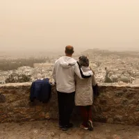 Σκόνη στην Αθήνα από την κακοκαιρία
