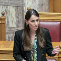 Η υφυπουργός Εσωτερικών, Βιβή Χαραλαμπογιάννη