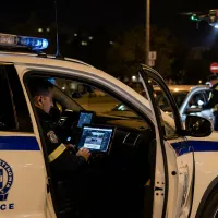 Περιπολικό της Αστυνομίας το βράδυ