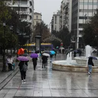 κακοκαιρία στο Σύνταγμα
