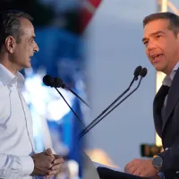 Αλέξης Τσίπρας και Κυριάκος Μητσοτάκης σε νέα δημοσκόπηση