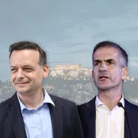 Χάρης Δούκας και Κώστας Μπακογιάννης