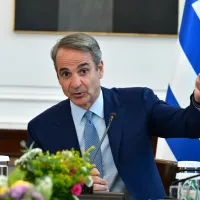 Ο πρωθυπουργός Κυριάκος Μητσοτάκης στο υπουργικό συμβούλιο