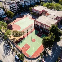 Το προαύλιο του 3ου Δημοτικού Σχολείου Βριλησσίων