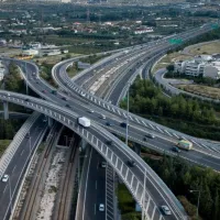 Ο κόμβος Μεταμόρφωσης στην Αττική Οδό
