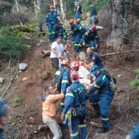 Φαράγγι Τρύφου στη Βόνιτσα: Χωρίς τις αισθήσεις του ανασύρθηκε 40χρονος ορειβάτης, απεγκλωβίστηκε ακόμη ένας