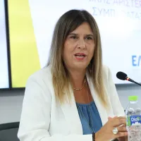 Η τομεάρχης Παιδείας της ΕΛΑΣ Ιωάννα Λαλιώτου