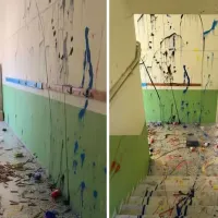 Βανδαλισμοί στο 2ο Δημοτικό Σχολείο Νάξου