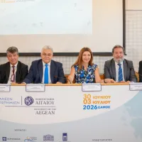 Η υπουργός Παιδείας Σοφία Ζαχαράκη στην 112η Σύνοδο Πρυτάνεων