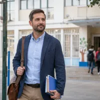 νεοδιόριστος εκπαιδευτικός σε ελληνικό σχολείο