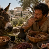 τρώγω από που προέρχεται η λέξη και τι σήμαινε αρχικά