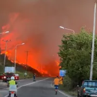 φωτια χαλκιδική