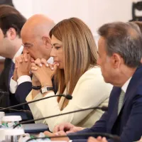 Η υπουργός Παιδείας Σοφία Ζαχαράκη στο Υπουργικό Συμβούλιο