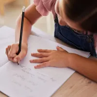 kid writing