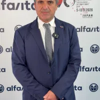 Μανώλης Κουτούζης στο περίπτερο του alfavita στη ΔΕΘ