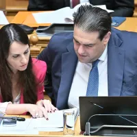 Ο υπουργός Εσωτερικών Θεόδωρος Λιβάνιος στη Βουλή