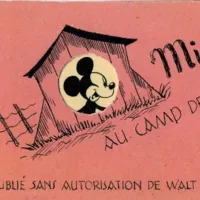 Εξώφυλλο του κόμικ «Mickey au Camp de Gurs»