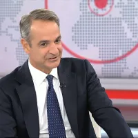Ο πρωθυπουργός Κυριάκος Μητσοτάκης στην ΕΡΤ