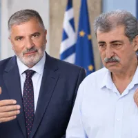 Ο πρόεδρος του ΙΣΑ Γιώργος Πατούλης και ο Παύλος Πολάκης
