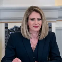 Η υφυπουργός Εργασίας Άννα Ευθυμίου