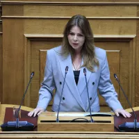 Η βουλευτής της ΝΔ Κατερίνα Παπακώστα 
