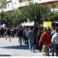 μαθητές πορεία