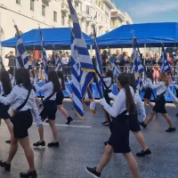 Μαθητική παρέλαση στη Θεσσαλονίκη