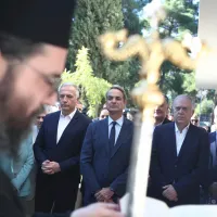 Ο Κυριάκος Μητσοτάκης στον Δημόκριτο
