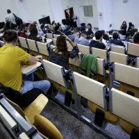 Φοιτητές σε αμφιθέτρο ΤΕΙ