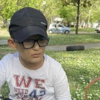 Ο 14χρονος μαθητής Στέφανος στη Λάρισα 