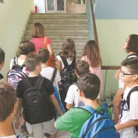 Σχόλασμα μαθητών σε Δημοτικό Σχολείο