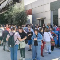 Συγκέντρωση πολιτών στο Νοσοκομείο του Βόλου για την πορεία προς την ΑΓΕΤ