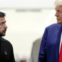 Ντόναλντ Τραμπ και Βολοντιμιρ Ζελένσκι