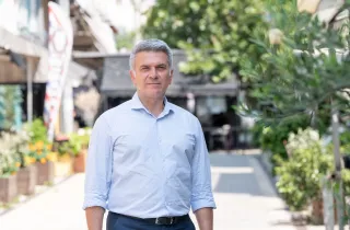 Ο δήμαρχος Νέας Ιωνίας, Παναγιώτης Μανούρης
