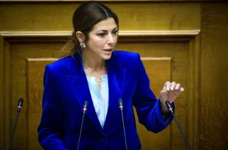 Η Υπουργός Παιδείας, Σοφία Ζαχαράκη