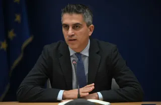 Ο υπουργός Υποδομών Χρήστος Δήμας