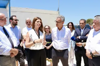 Σοφία Ζαχαράκη στο Ηράκλειο: Από το νέο Κέντρο Καινοτομίας και τις φοιτητικές εστίες, στα Ωνάσεια Σχολεία