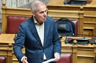 Ο υφυπουργός Εθνικής Άμυνας Θανάσης Δαβάκης
