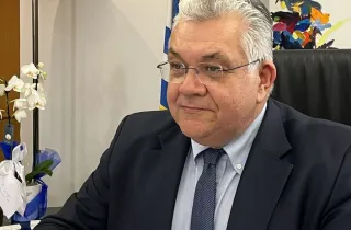 Ο υφυπουργός Παιδείας Νίκος Παπαιωάννου 