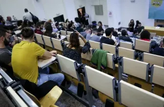 Φοιτητές σε αμφιθέατρο Πανεπιστημίου